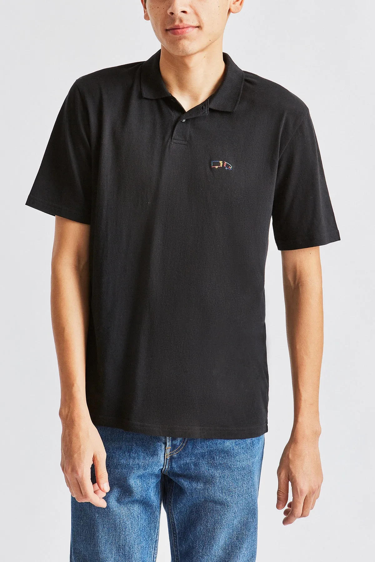 Broke S/S Polo - Black