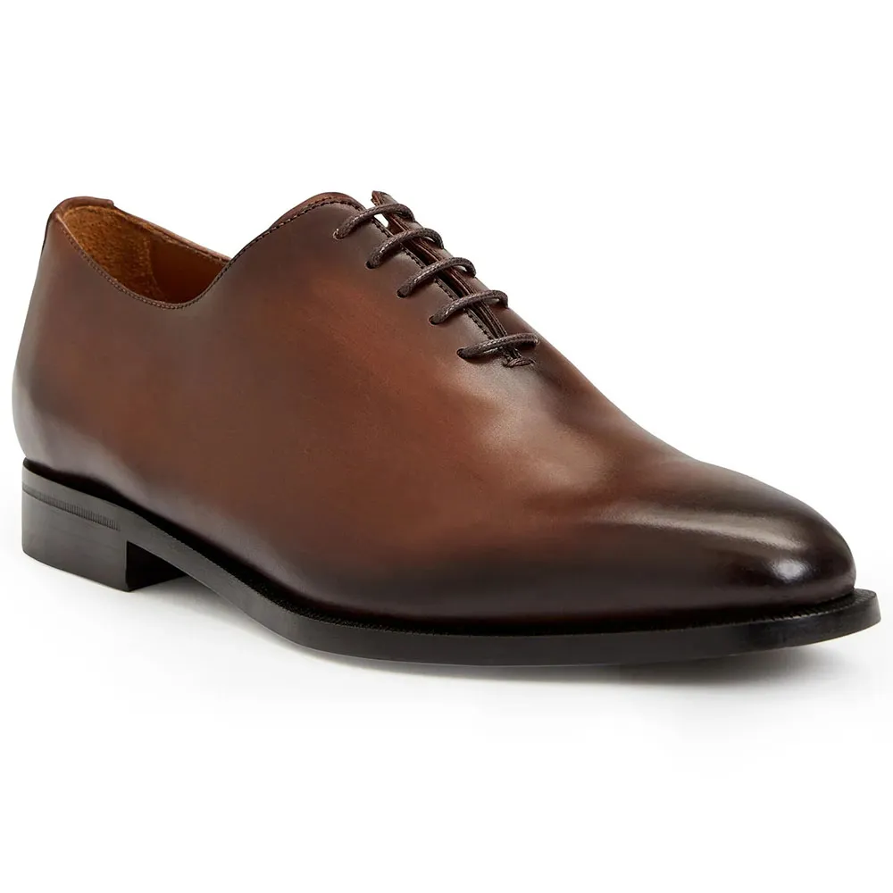 Brown Bruno Magli Veleno Leather Oxford Shoes