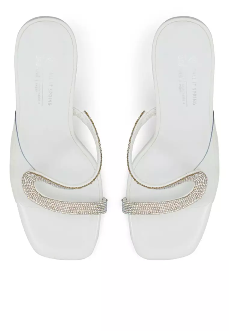 Call It Spring Liyah Embellished Sandal Heels