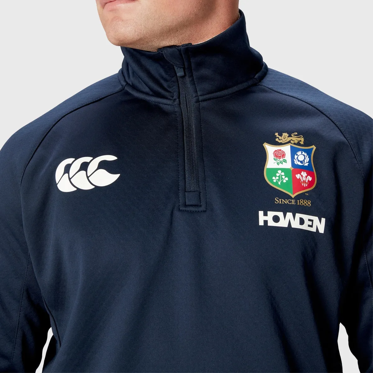 Canterbury British & Irish Lions Men's 1/4 Zip Fleece Navy