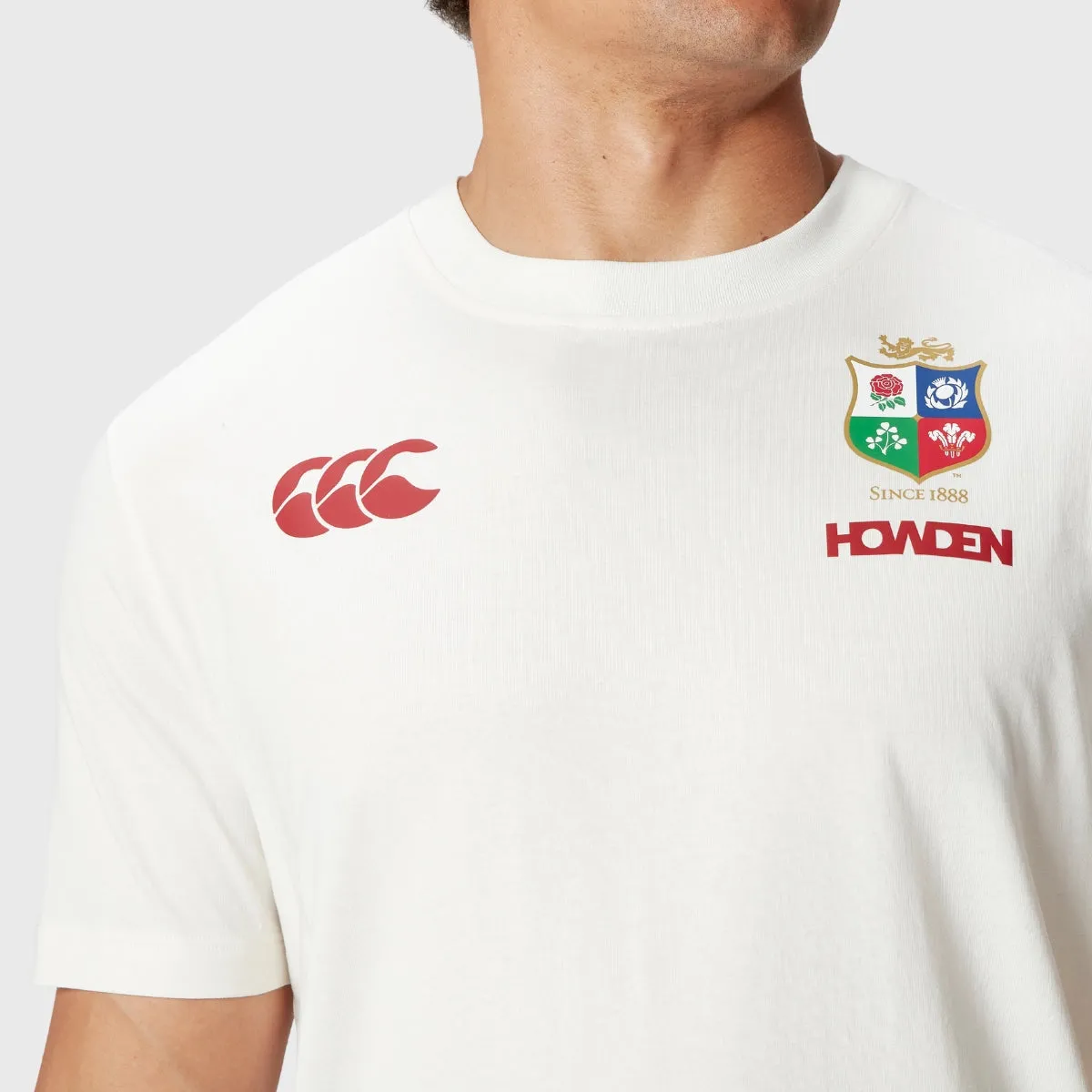 Canterbury British & Irish Lions Men's Cotton Tee White