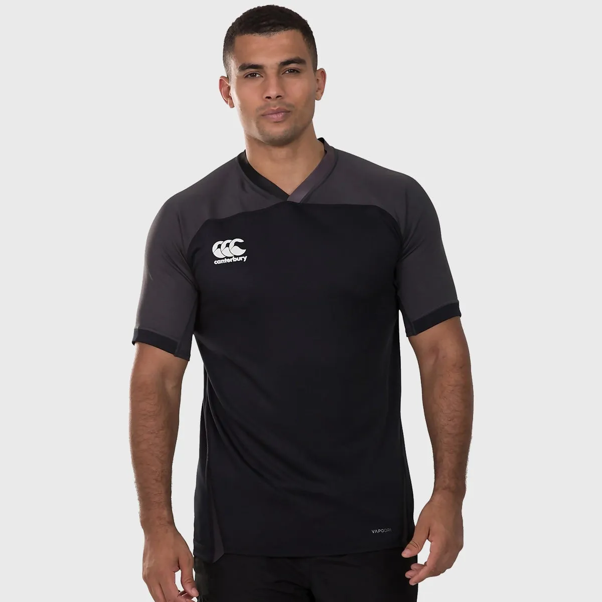 Canterbury Men's Evader Rugby Training Jersey Black