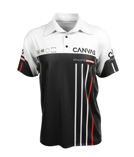 Canvas Athlete Division Polo