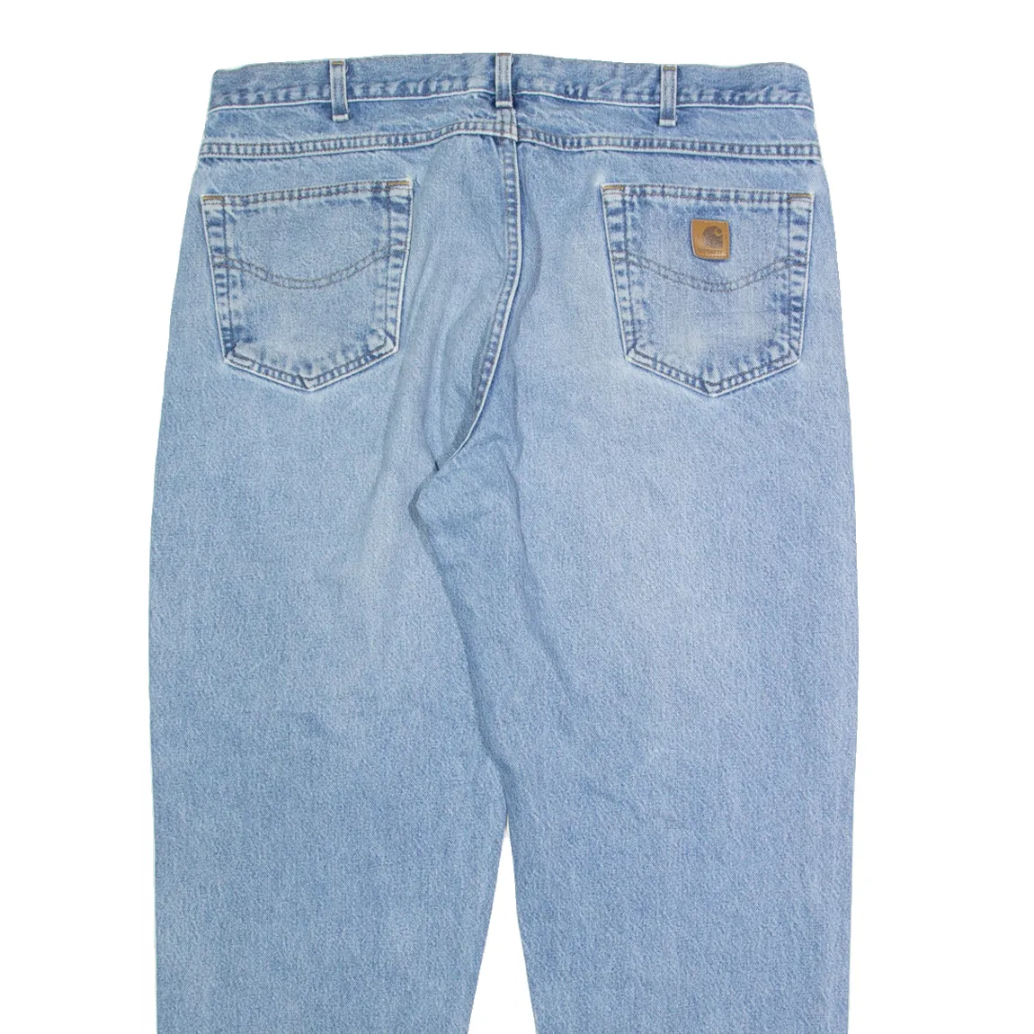 CARHARTT Mens Jeans Blue Regular Straight W40 L30