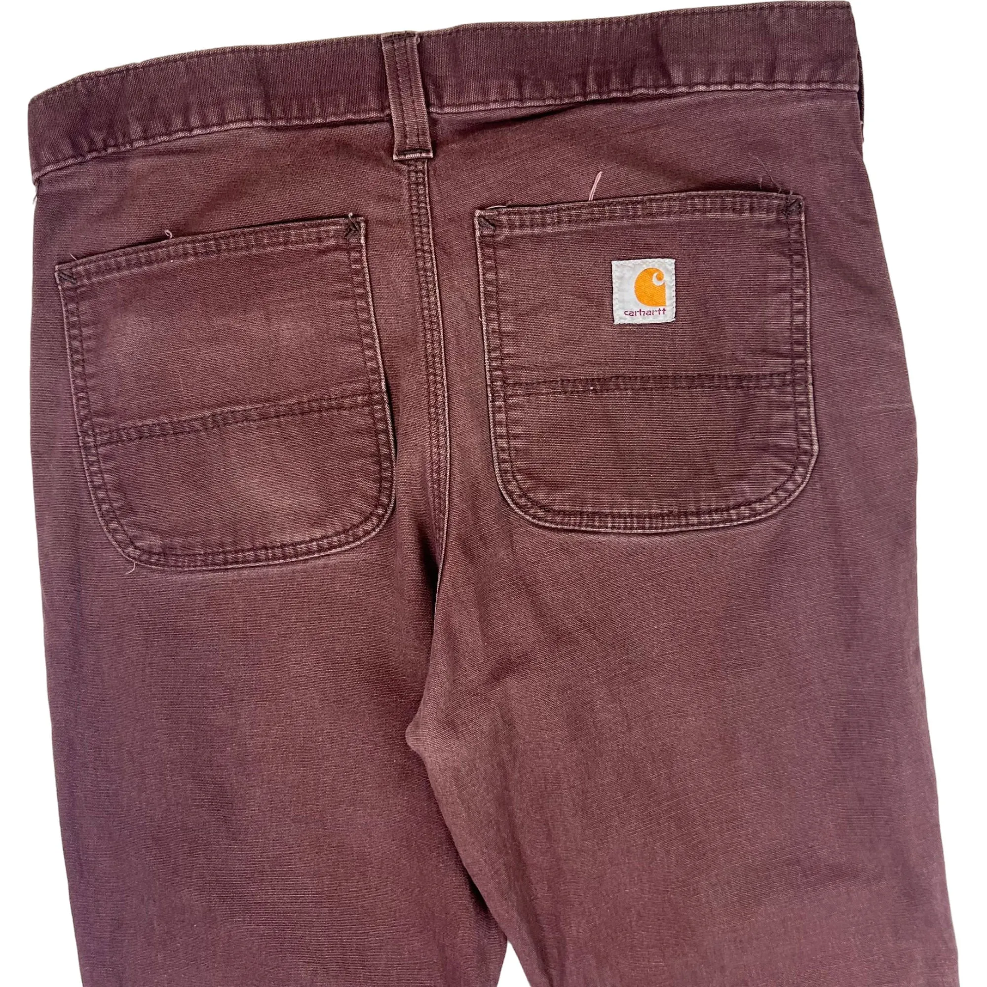 Carhartt Straight Fit Jeans Maroon