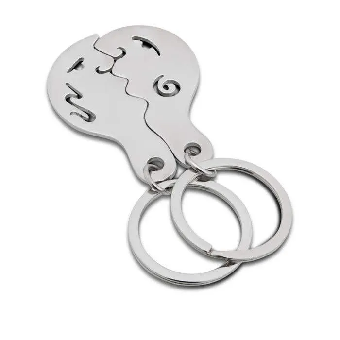 Carrol Boyes Kiss Key Ring Set