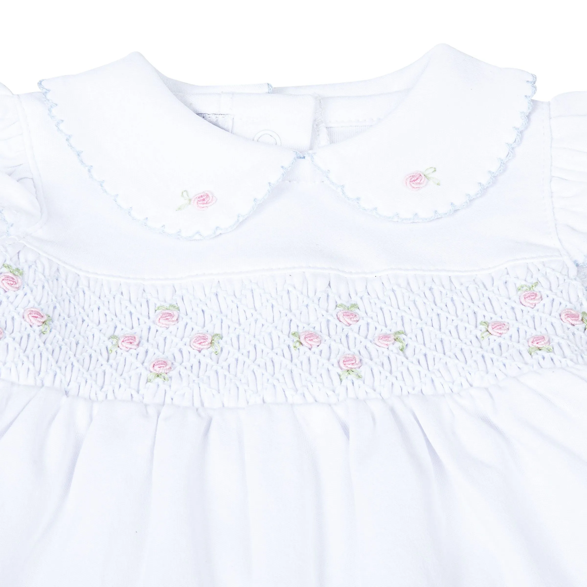 Charlotte's Classics Smocked Collared Dress