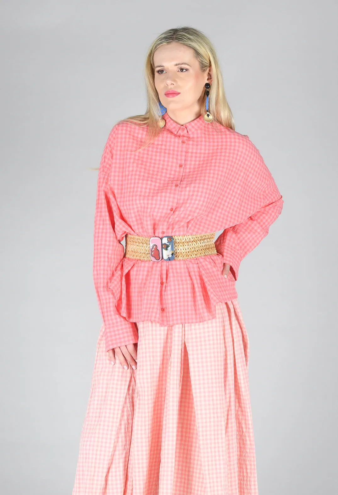 Strawberry Checkered Shirt