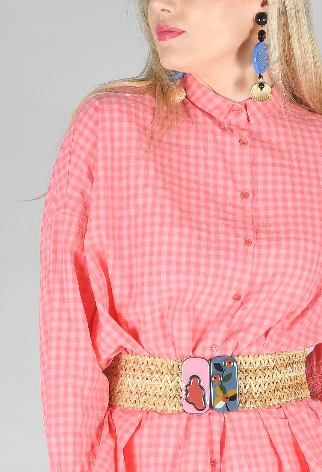 Strawberry Checkered Shirt