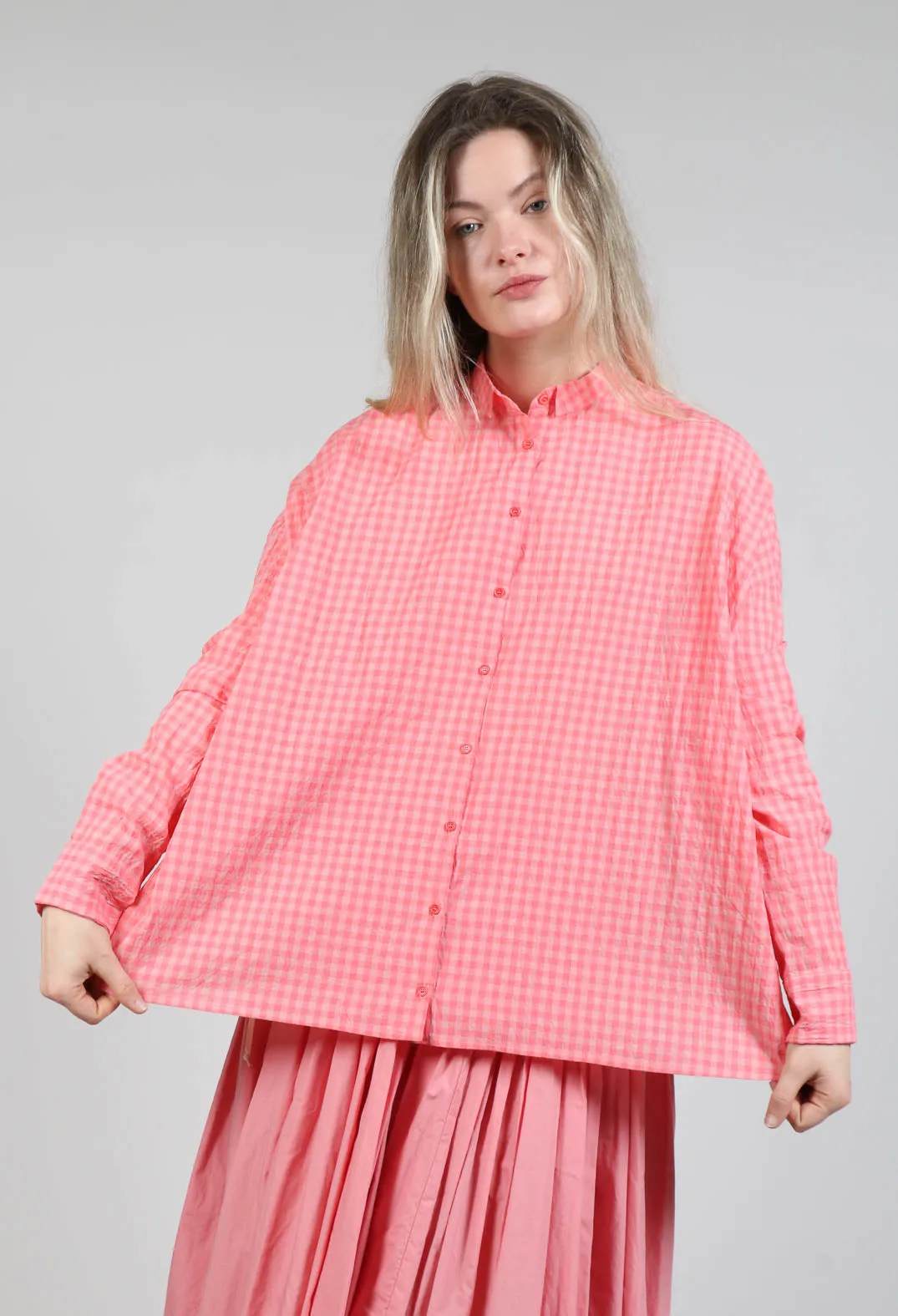 Strawberry Checkered Shirt