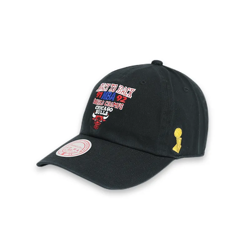 Chicago Bulls Black Men's Baseball Cap