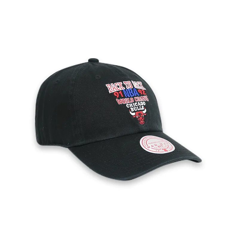 Chicago Bulls Black Men's Baseball Cap