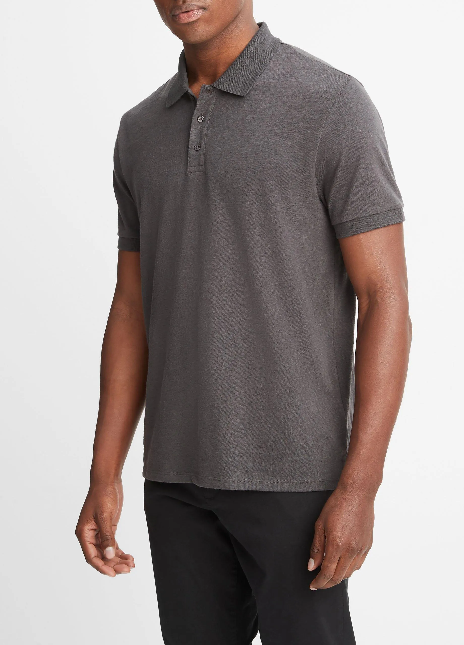 Classic Slub Polo Shirt