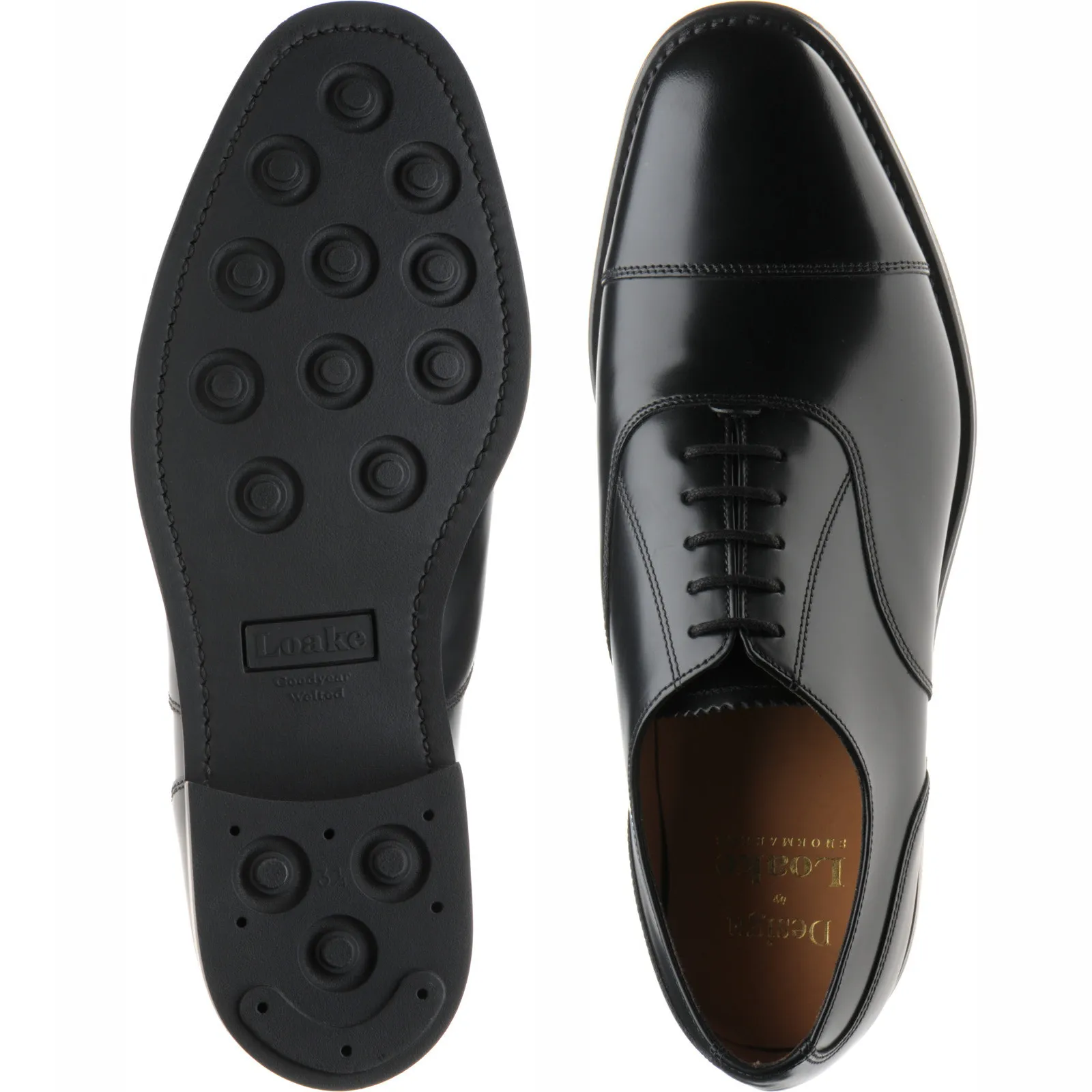 Comanche rubber-soled Oxfords