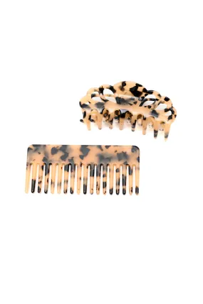 Comb and Claw Clip Set