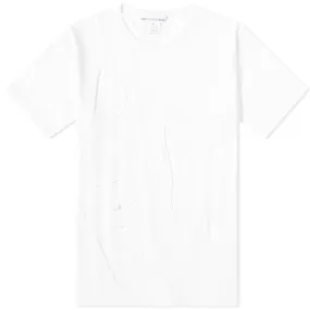 Comme des Garçons SHIRT Cut & Sew Letter T-ShirtWhite