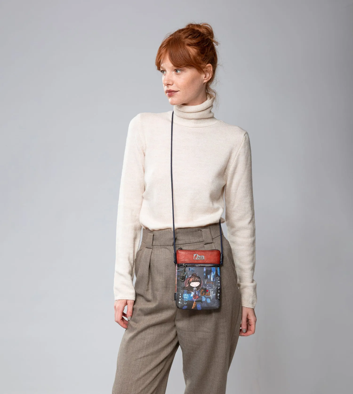 Contemporary mini shoulder bag