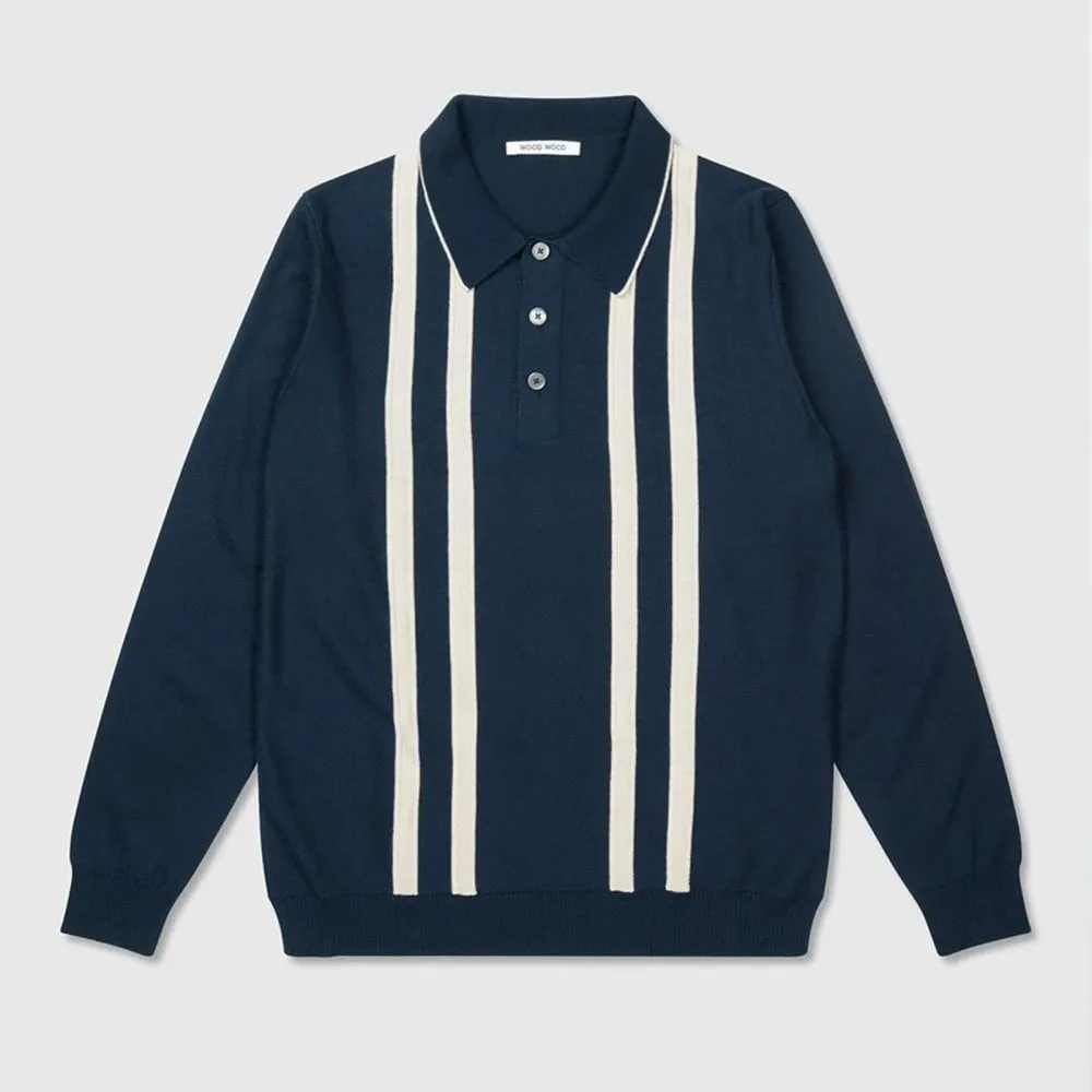 Cooper Stripe Ls Polo