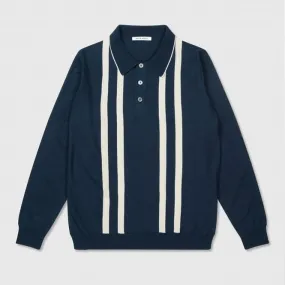 Cooper Stripe Ls Polo