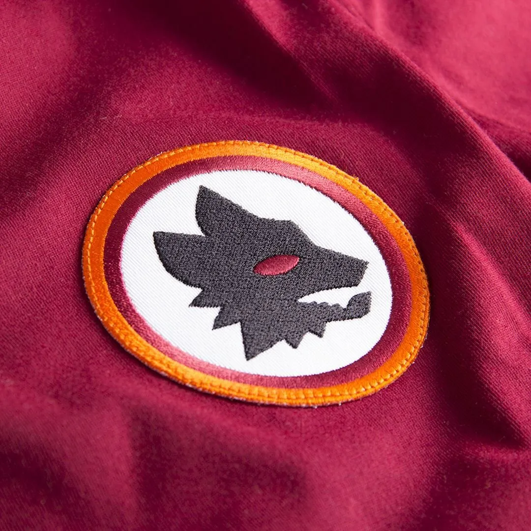 COPA Football - AS Roma Retro Football Shirt 1978-79 + Totti 10 (Photo Style)