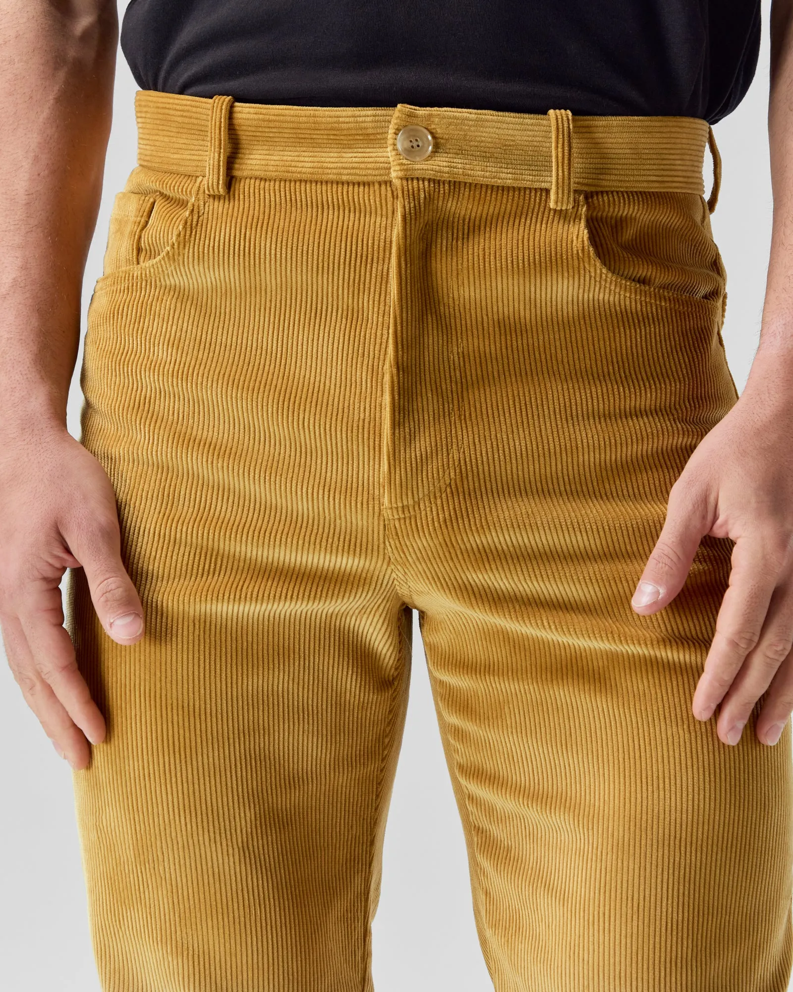 Corduroy Relax Trousers | Honey