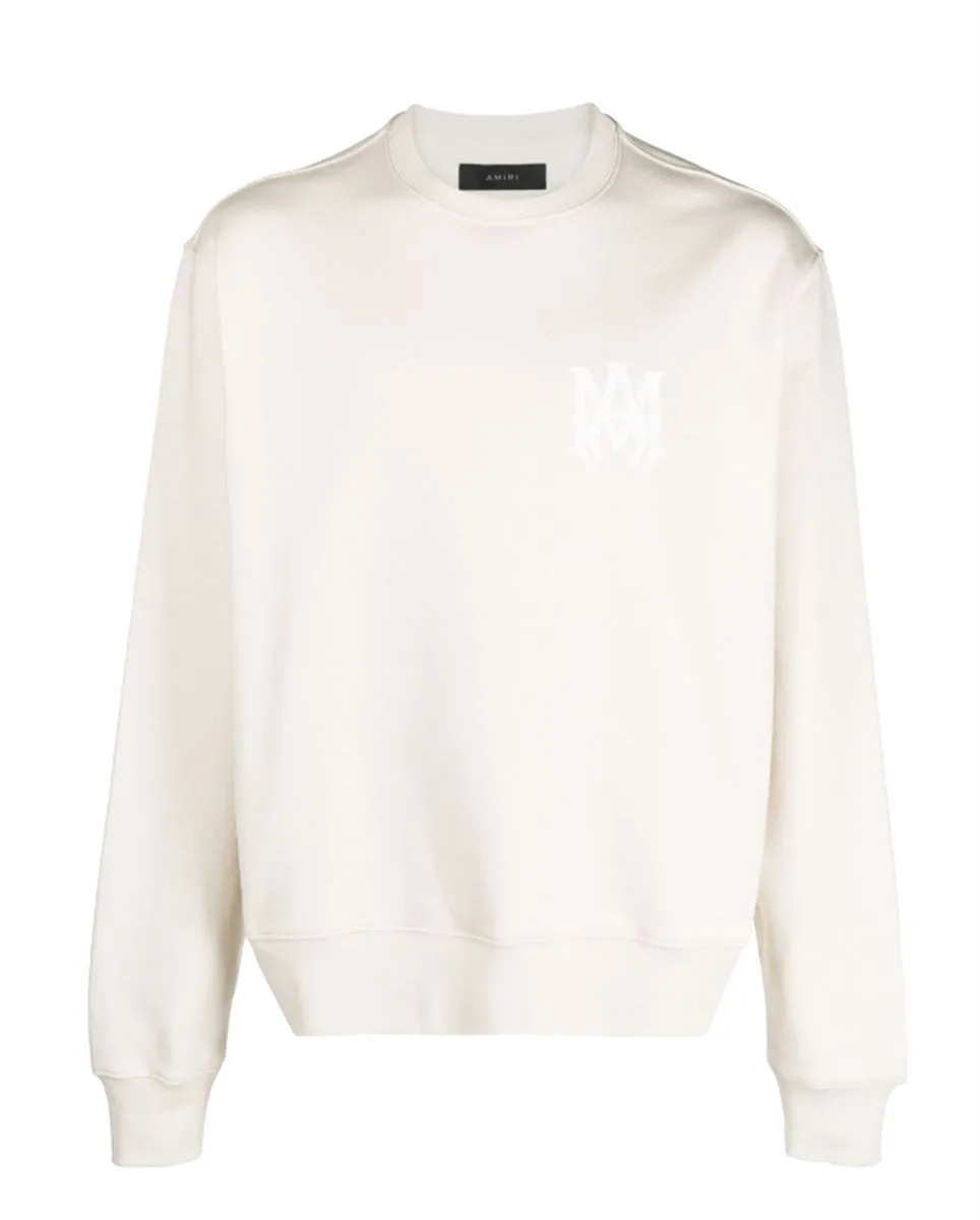 Cotton Sweatshirt with Logo Print