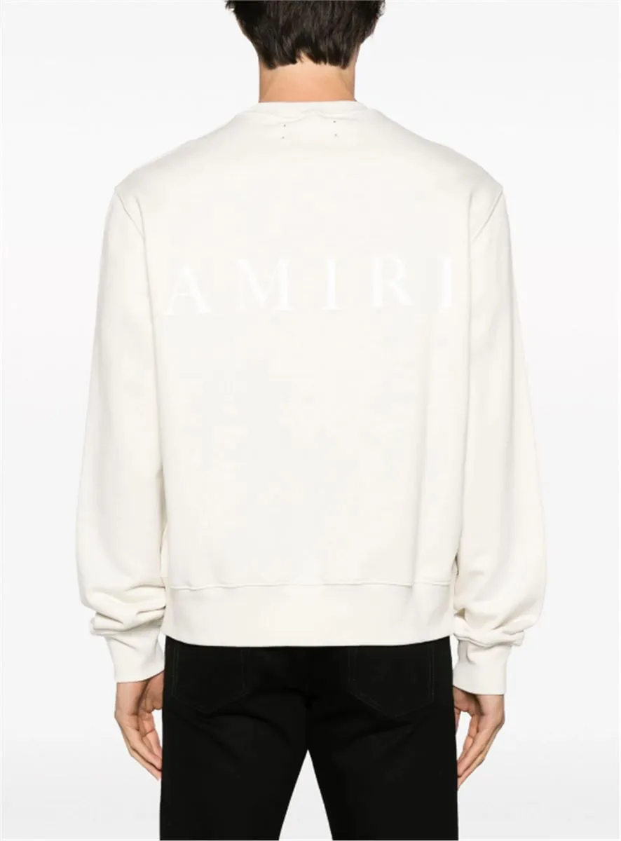 Cotton Sweatshirt with Logo Print