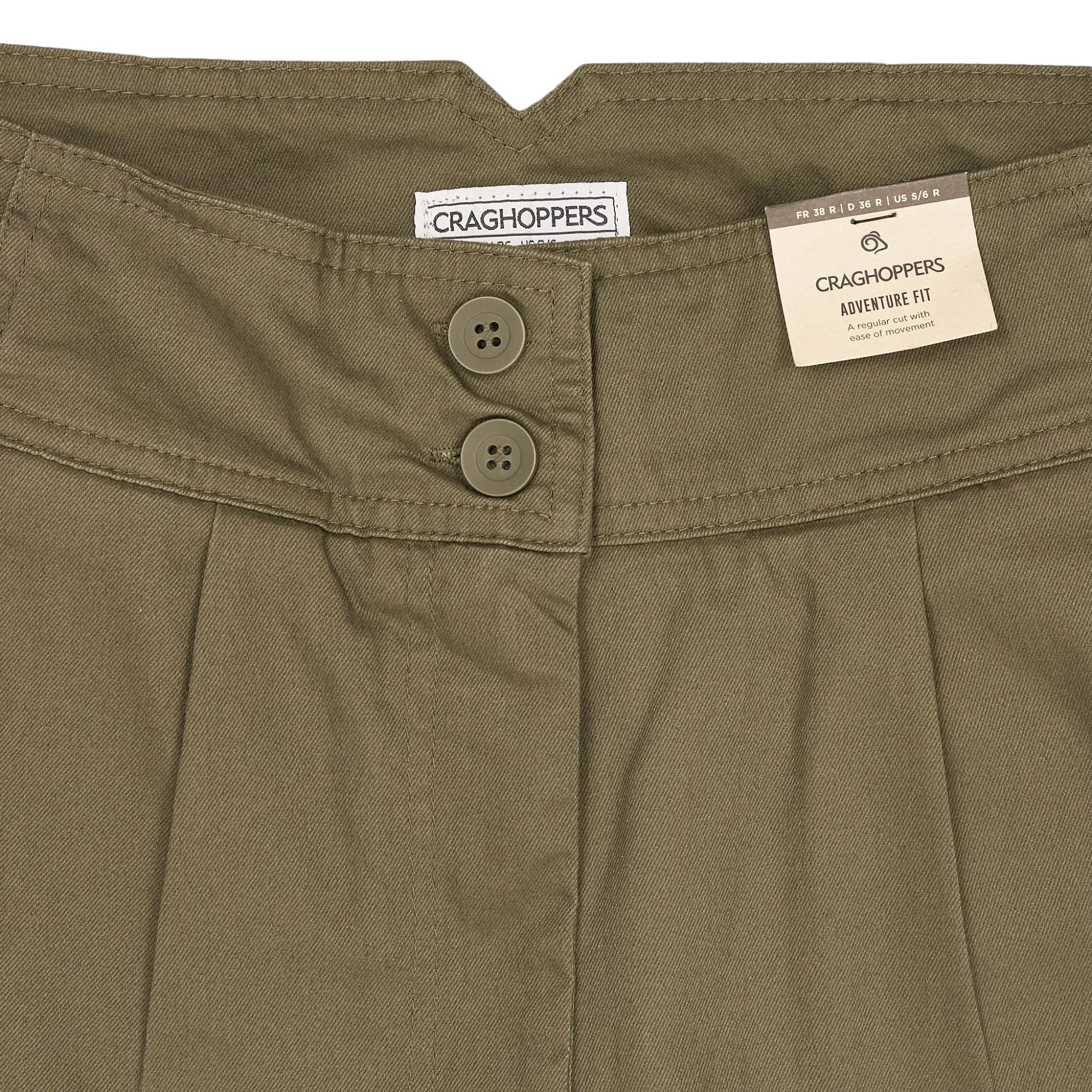 Craghoppers Khaki Cargo Trousers