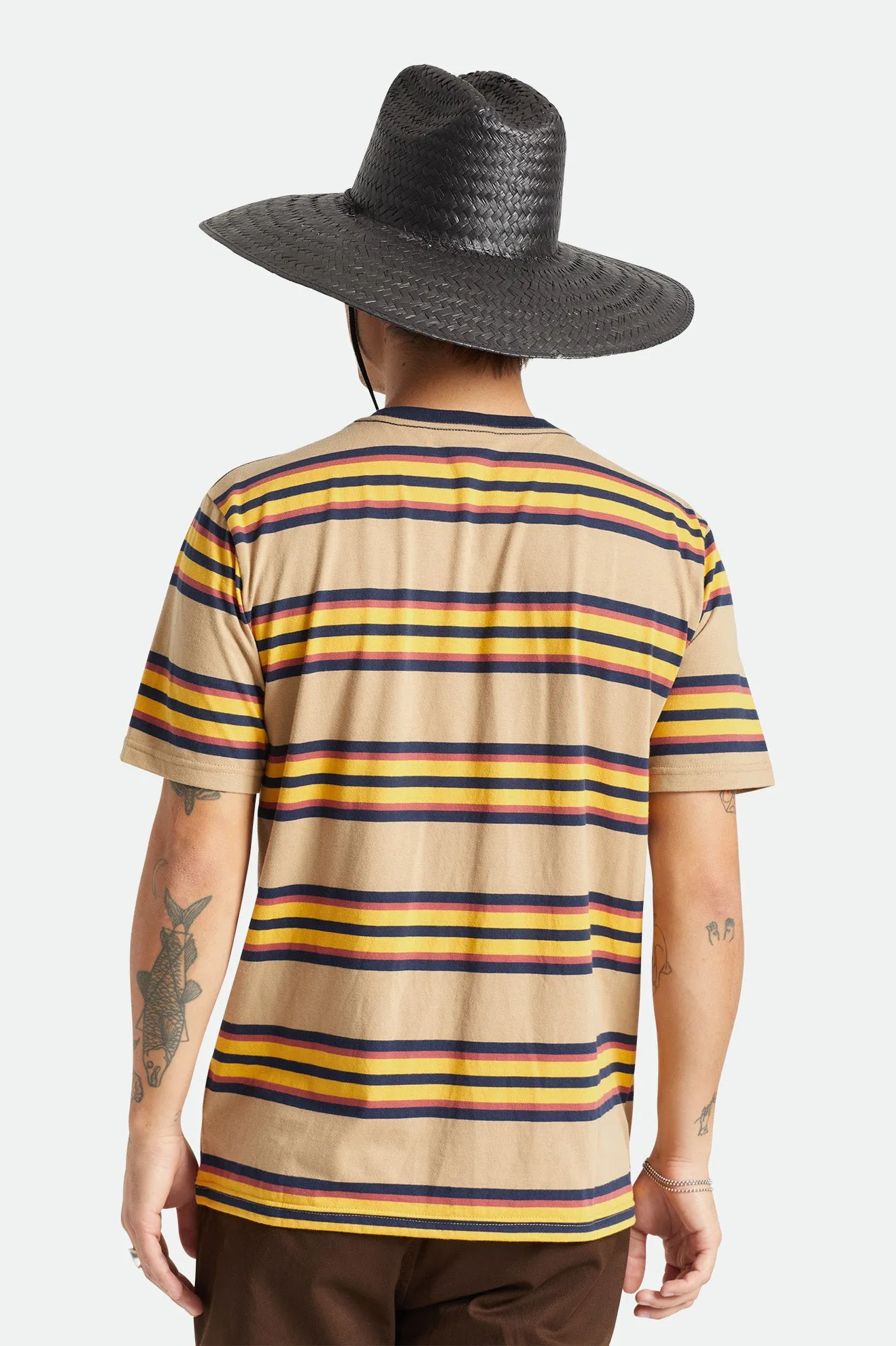 Crest Sun Hat - Black