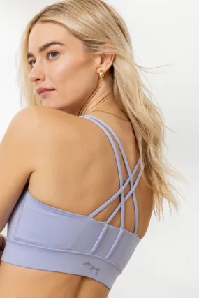 Criss-Cross Bra Baby Lavender