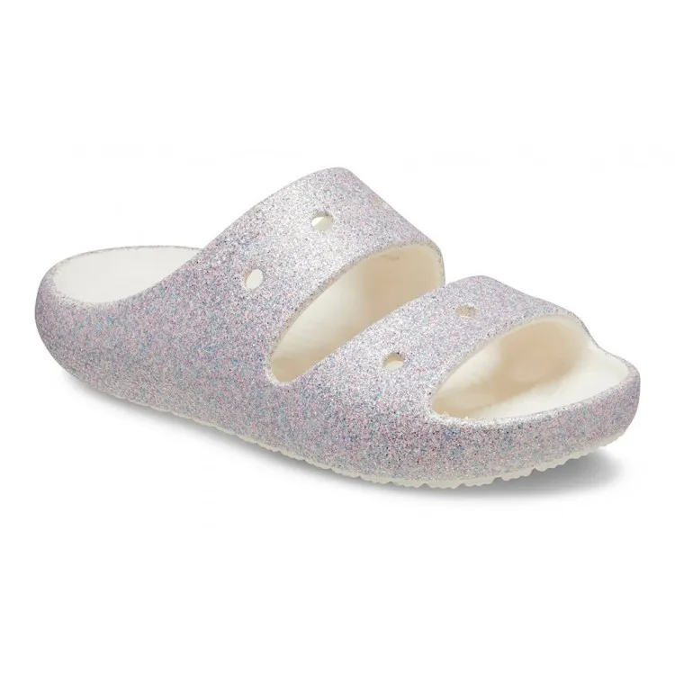 Crocs Kids Bambino Glitter Sandals Classic 209705 Dropdown编号2