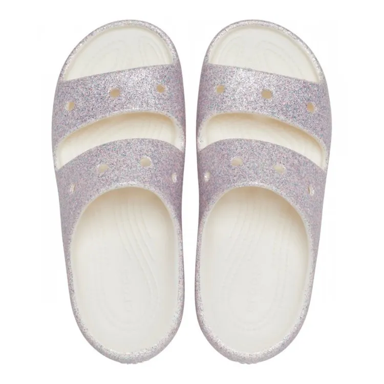 Crocs Kids Bambino Glitter Sandals Classic 209705 Dropdown编号2