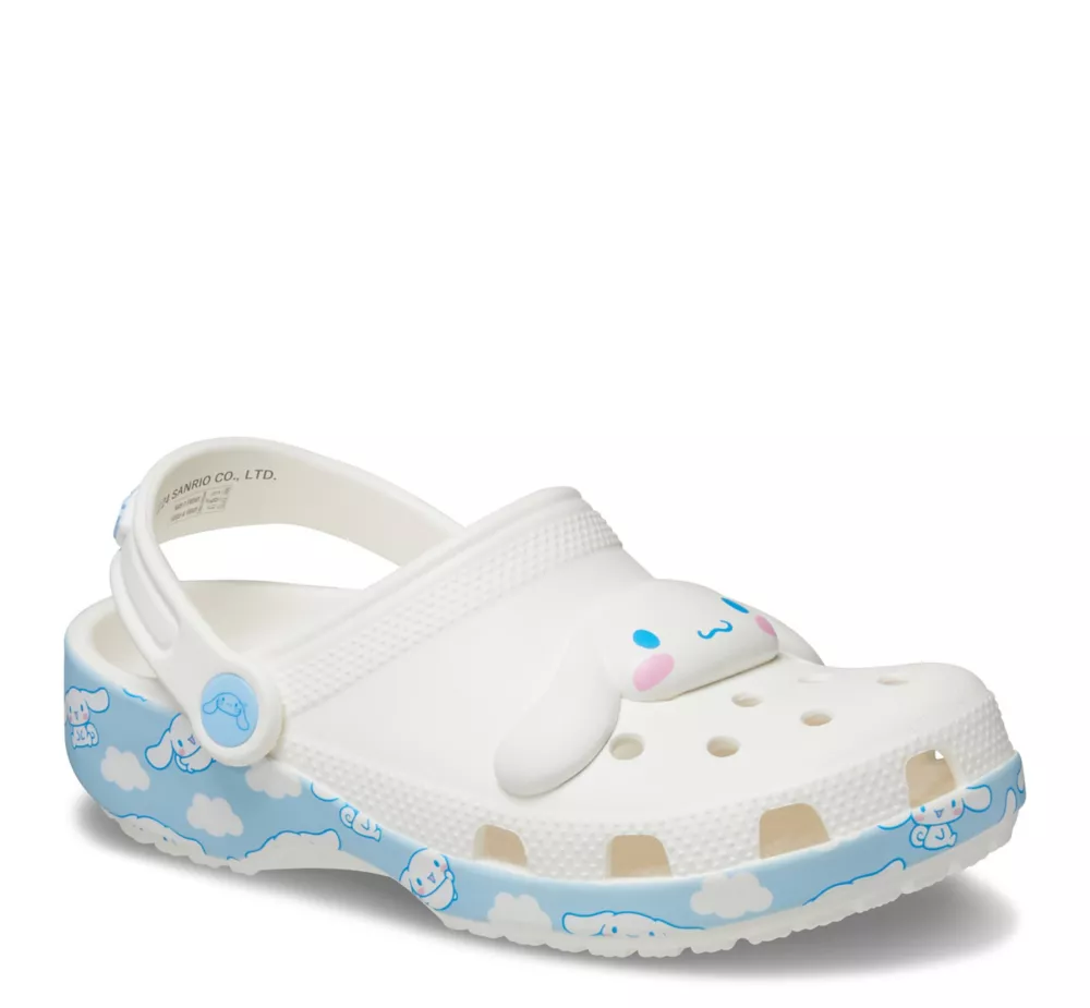 CROCS  GIRLS LITTLE-BIG KID CINNAMOROLL CLASSIC CLOG