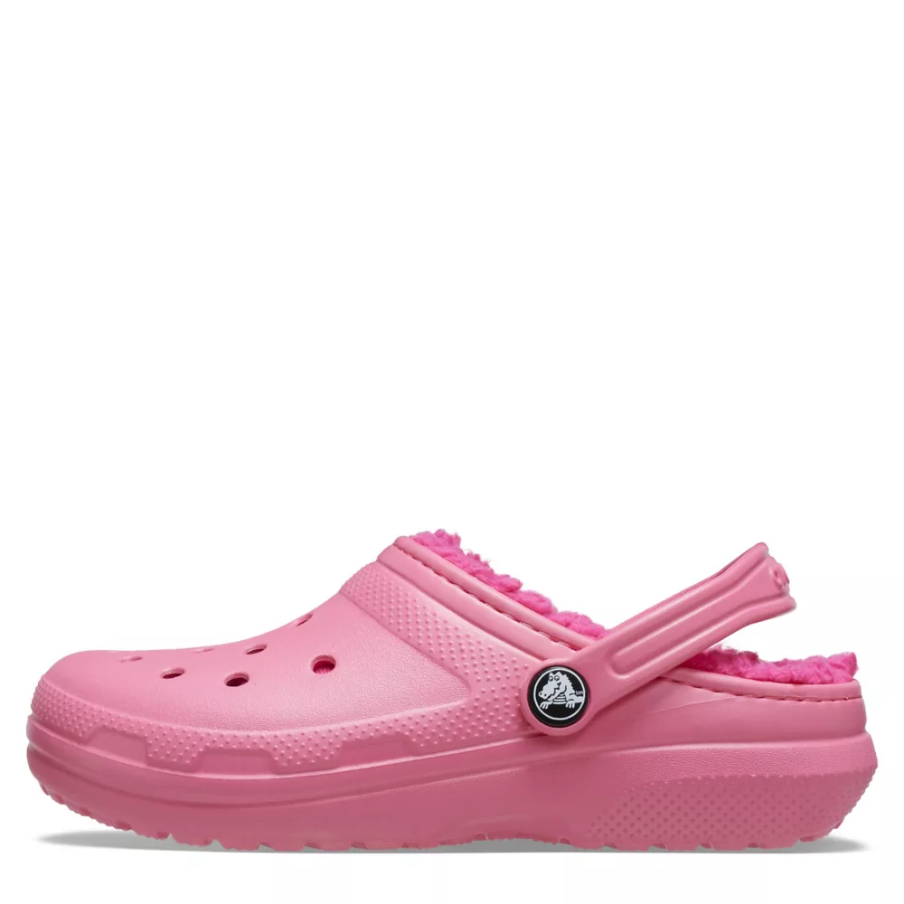 CROCS  GIRLS LITTLE-BIG KID CLASSIC LINED CLOG