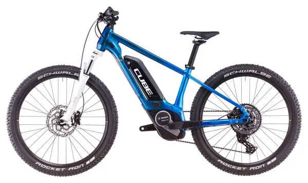 Cube Acid 240 Hybrid Rookie Pro 400 Kid Electric Hardtail MTB Shimano Cues 9S 400 Wh 24'' Actionteam Blue 2025 7 - 10 Years Old