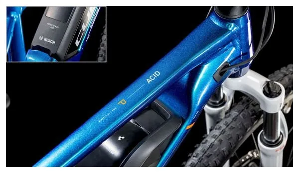 Cube Acid 240 Hybrid Rookie Pro 400 Kid Electric Hardtail MTB Shimano Cues 9S 400 Wh 24'' Actionteam Blue 2025 7 - 10 Years Old