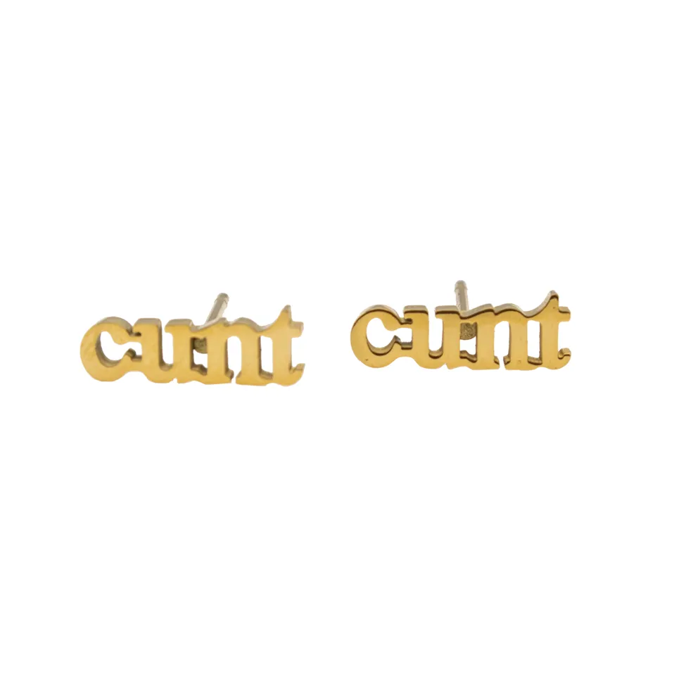 Cunt Earring Set