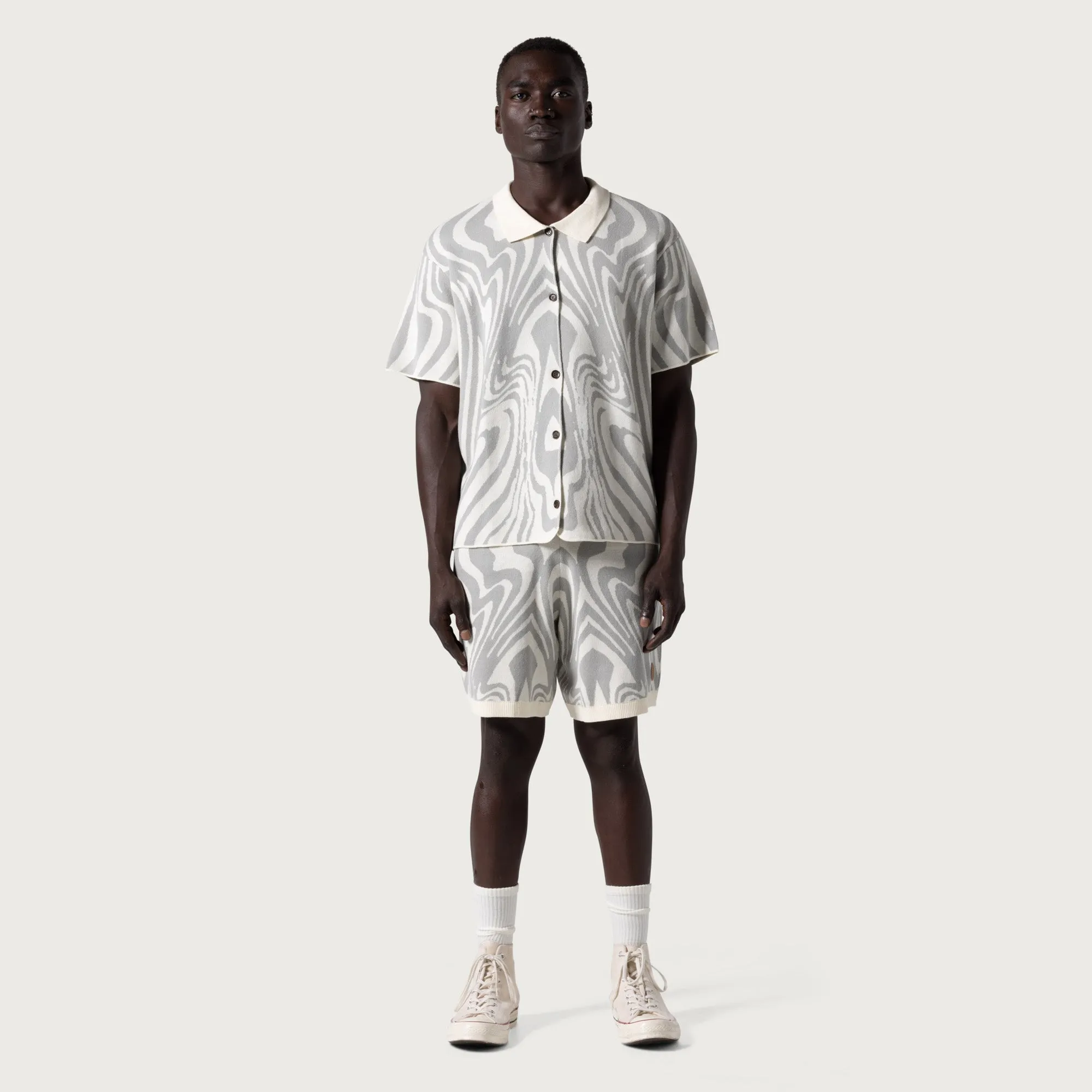 Dazed Knit Short - Bone