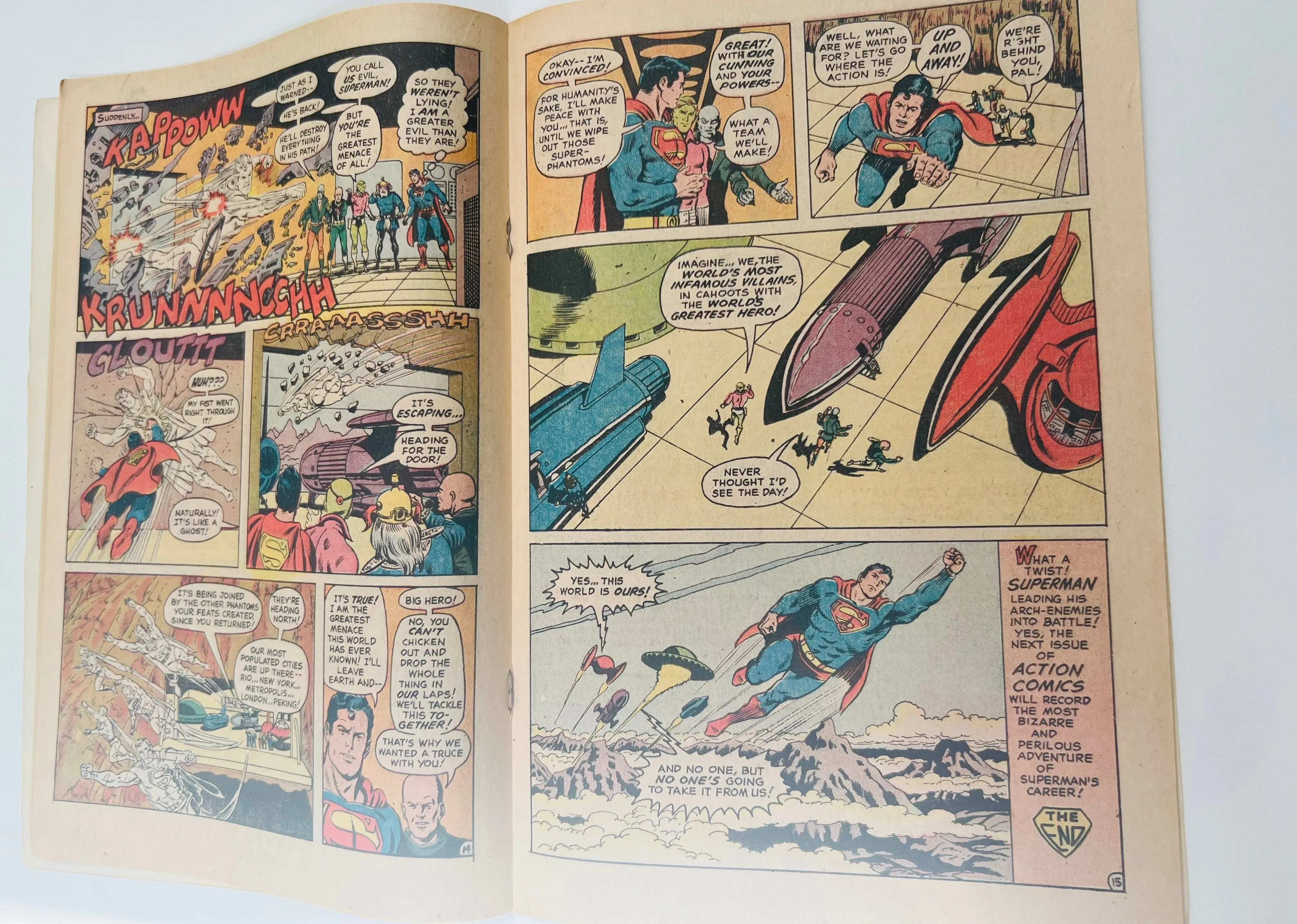 DC Action Comics #417 Bronze Age Comic 1972 - Buy Now