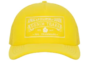 Denim Tears ADG Yellow Trucker Hat