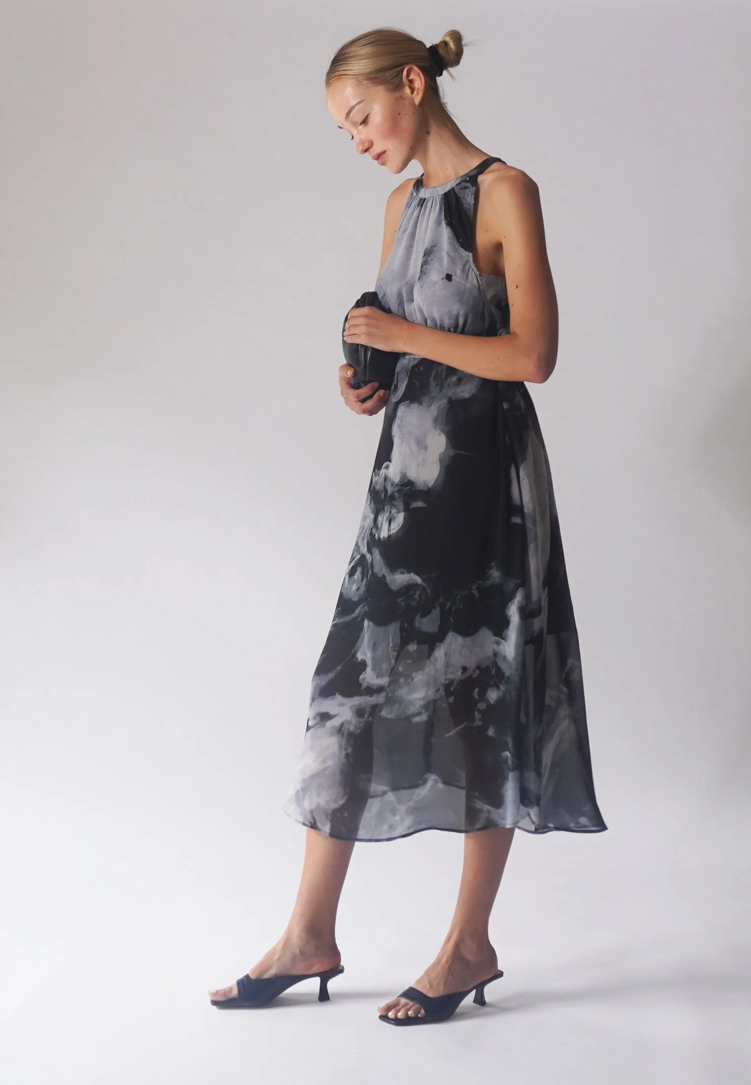 DESTINY MIDI DRESS MIST