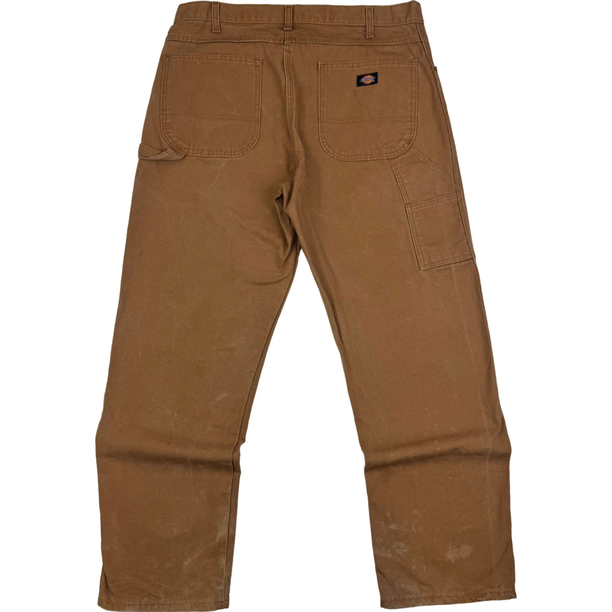 Dickies Workwear Carpenter Trousers Brown