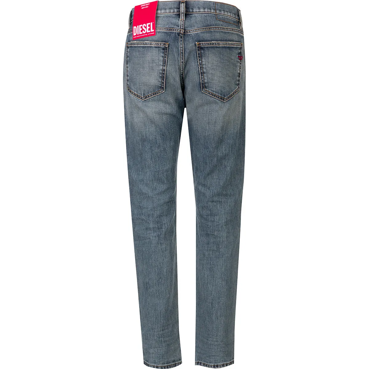 2019 Diesel D-Strukt Mid-Rise Slim Jeans