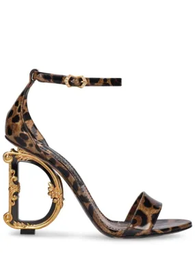 Dolce&Gabbana   105mm Keira printed leather heels 