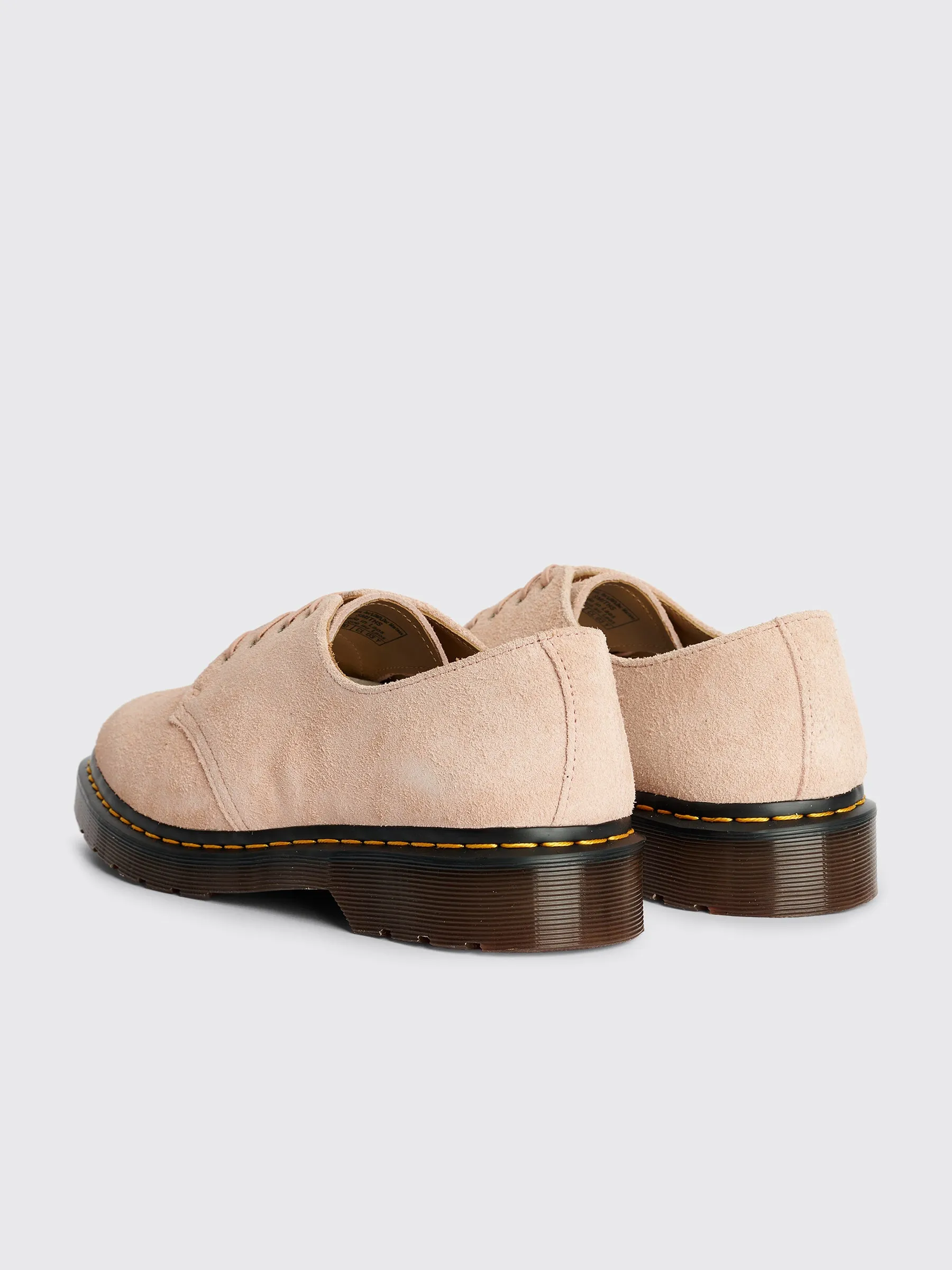 Dr. Martens Smiths Desert Oasis Suede Dress Shoes Peach Beige