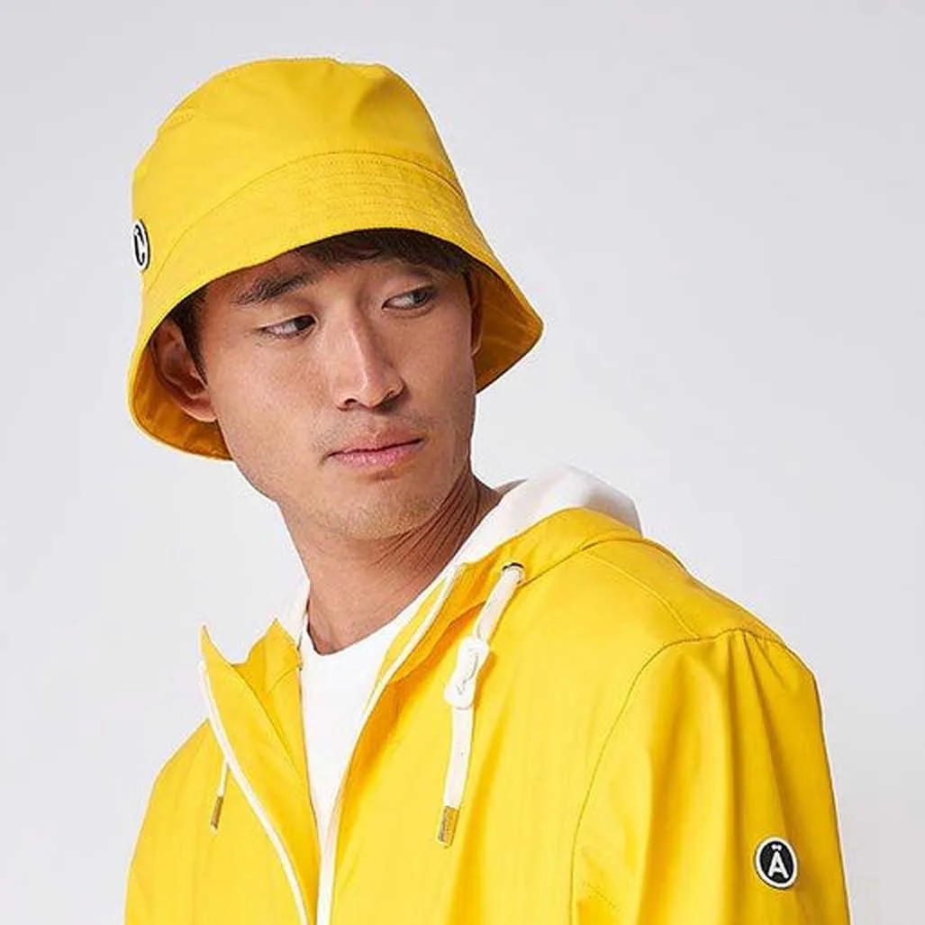 Drpsen Bucket Rain Hat - Lemon Chrome