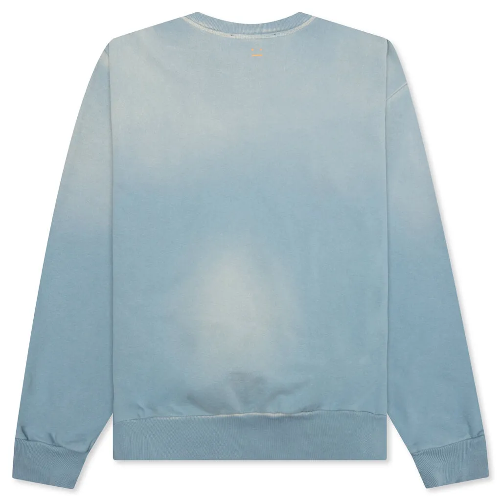 Dusty Blue Crew Neck Sweatshirt