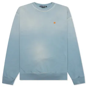 Dusty Blue Crew Neck Sweatshirt