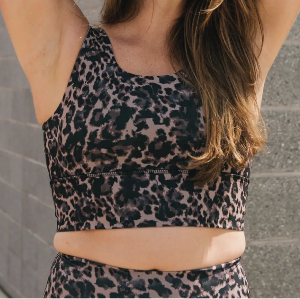 Elevate Bra - Dark Leopard