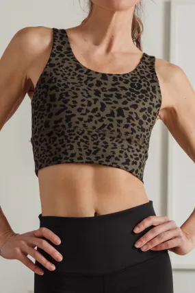 Elevate Bra Moss Leopard